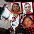 Los cuerpos de cuatro de las víctimas quedaron dentro de la vivienda, uno en la calle.