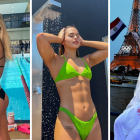 Luana Alonso practica natación hace 18 años y estuvo en los Juegos de Tokio 2020 y París 2024.