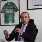 Santiago Rosero, presidente de la Federación Ecuatoriana de Ciclismo.