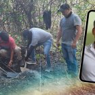 El cadáver desmembrado del abogado Miguel Ángel Selvero fue encontrado sepultado en este lugar de Puente Lucía.