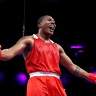 Congo y su eufórico festejo tras avanzar a cuartos de final.