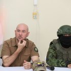 El ministro de Defensa Gian Carlo Loffredo estuvo en la rueda de prensa.