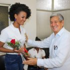 Eliana Delgado se coronó como Reina de Esmeraldas.