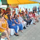 Representantes de la parroquia llegaron para el festejo.