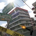 Moradores sostienen que esta cámara no está funcionando, en la esquina de la calle Asunción con la avenida América.