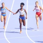 La ecuatoriana Nicole Caicedo fue la mejor ubicada en las rondas preliminares de la 200 metros tras terminar cuarta en su heat y quedar cerca de la clasificación directaa semifinales.