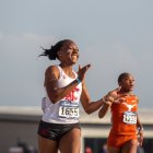 La atleta ecuatoriana Maribel Caicedo se prepara para su participación para los Juegos Olímpicos 2024