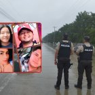 En la comuna Curía hallaron cuatro fundas grandes de color negro.