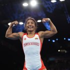 Lucía Yépez clasificó a la final de lucha olímpica en París 2024