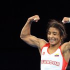 Lucía Yépez aseguró medalla de plata para Ecuador en París 2024.