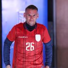 Sebastián Beccacese se puso la nueva camiseta de La Tri.