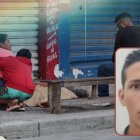 Familiares de Alexander Gabriel Espinoza Armijos lloran desconsolados.