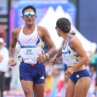 La dupla Glenda Morejón y Daniel Pintado hizo un tiempo de 2:51:22.