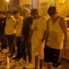 Agentes policiales detuvieron a ocho personas, tres de las cuales registran antecedentes penales.