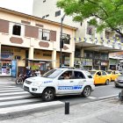 El ciudadano fue rescatado por miembros de la Policía Nacional.