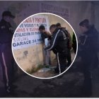 La policía busca a otro sujeto que sería el compinche del detenido.