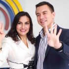 Entre Verónica Abad y Daniel Noboa existen tensiones.