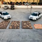 La sustancias estaba distribuida en más de 300 paquetes.