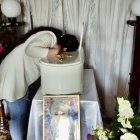 La mañana de este miércoles se cumplió velatorio del angelito.