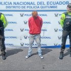 El sospechoso fue atrapado por moradores de Turubamba, quienes vieron cómo agredió a su víctima.