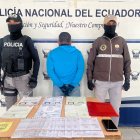El sospechoso fue detenido en una vivienda allanada, en el sector de La Herradura.
