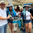 La 'Bichota' se llevó el premio a la burra más bonita.