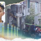 La mañana de ayer, familiares de Jhon Marcos Meneses Reyes recibían el cortejo fúnebre.