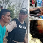 Darwin Duverly  Galán, de 19 años, señalado como agresor de madre e hija, fue presentado en audiencia.