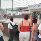 Las personas quedaron impactadas por la balacera en la casa de salud.