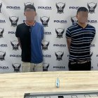 Los sospechosos detenidos son un adulto y un menor de edad, quienes iban en una motocicleta.