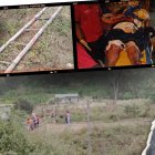 Ketty fue auxiliada y llevada a una casa de salud de manera urgente. De un machetazo le ‘volaron’ la mano  izquierda. La menor de las víctimas cuando era atendida en una casa de salud.