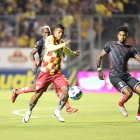 En la primera etapa de la LigaPro, El Nacional ganó por 4-3 a Aucas.