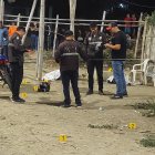 El triple crimen se cometió la noche del viernes en el barrio Los Ficus, al sur de La Libertad. 
ag - periodista
ag - granasa