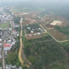 A escasos metros del casco urbano hay daños para encontrar oro, el río ha cambiado de color.