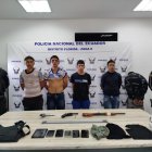 Cinco sospechosos fueron detenidos. Cuatro son adultos y uno es menor de edad.