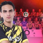 Lenny Luzuriaga Hoffman del equipo sub-20 del Meiendorf SV de Alemania.