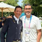 Andrés Gushmer acompañó a la delegación olímpica en París 2024.