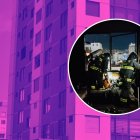 Los bomberos demoraron 30 minutos en apagar las llamas.