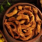 La tripa mishki es un plato tradicional de la gastronomía ecuatoriana.