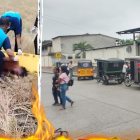 La víctima fue localizada a un costado del kilómetro 34 de la vía Nobol - Daule.