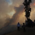 Nuevamente hubo una alerta sobre el riesgo de la contaminación del aire, debido a los incendios.