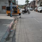 Calles Nicolás Segovia y la E, en el sector del Cristo del Consuelo.
