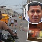 Daniel Puebla Sánchez fue asesinado en esta esquina la noche del viernes. En el sector, los moradores prefieren no hablar del hecho.