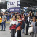 Usuarios de la transportación urbana tuvieron líos este 9 de septiembre.