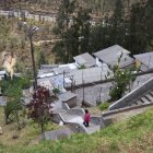 La mayoría de casas del barrio Bolaños está a unos 20 metros abajo de la vía Interoceánica.