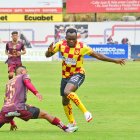 En la primera etapa del campeonato nacional, Aucas se impuso por 2-0 en el campo de Mushuc Runa.