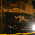 Así quedó el vehículo baleado en San Felipe, Guayaquil.