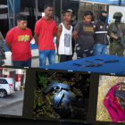 Cuatro sospechosos, entre ellos una mujer, por el ataque a tres hombres.