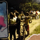 El ataque alertó a moradores del sector La Primavera.