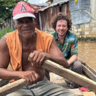 Luisito Comunica en su paseo por Santo Domingo.